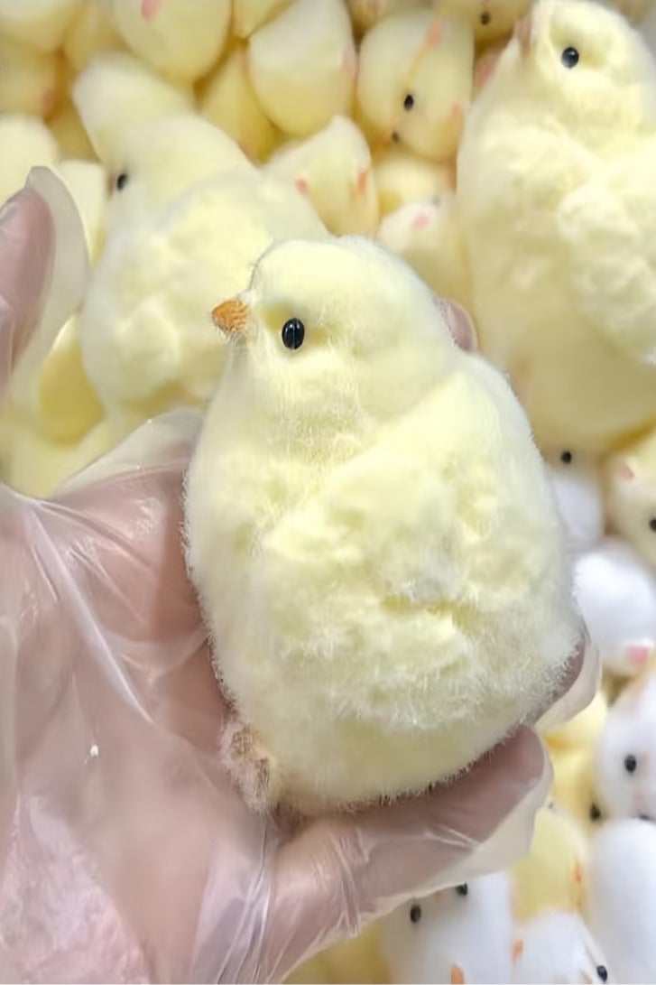 تورنيدو جولد 1 قطعة من لعبة الدجاج الطري المصنوعة يدويًا، ألعاب سيليكون قابلة للعصر لتخفيف التوتر (دجاج) (1 قطعة) - Image 1