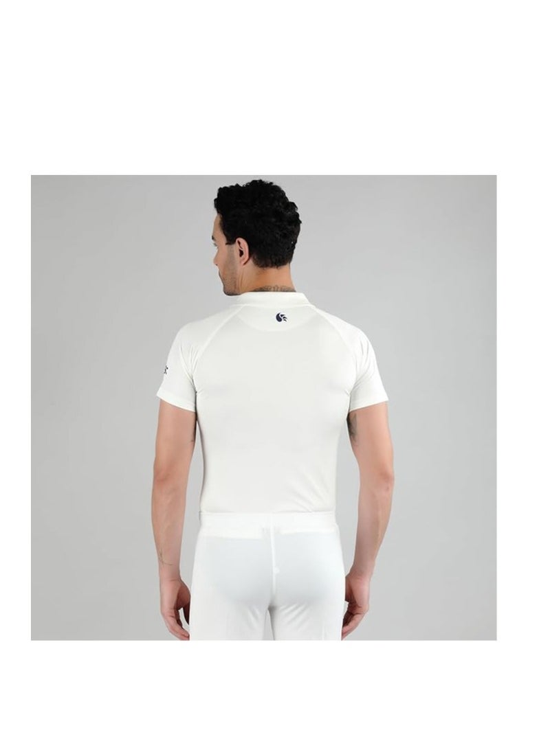 DSC Half Sleeve Polyester Cricket T-Shirt for Mens Micro-light Performance Polyester improves players' range - Image 4