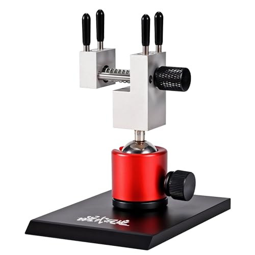 KojinTora Mini Vise Table Top Clamp Small Bench Vice for Hobby Jewelers Adjustable Aluminum Alloy 360 Rotatable with 0248 Clamping Range for Jewelry Making DIY Projects Crafts Repair Tool - Image 1