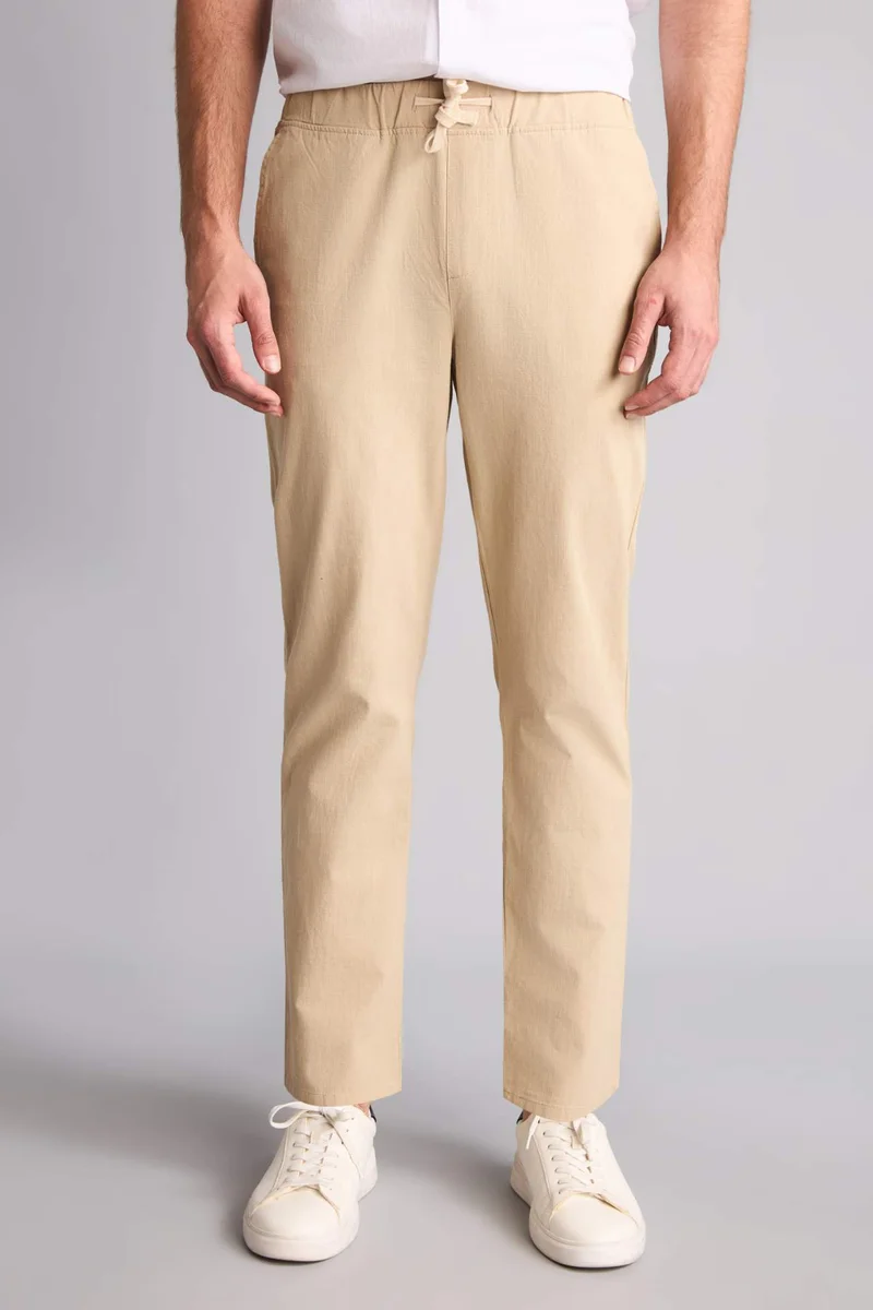 Defacto  Regular Fit Trousers for Men | Best Price UAE