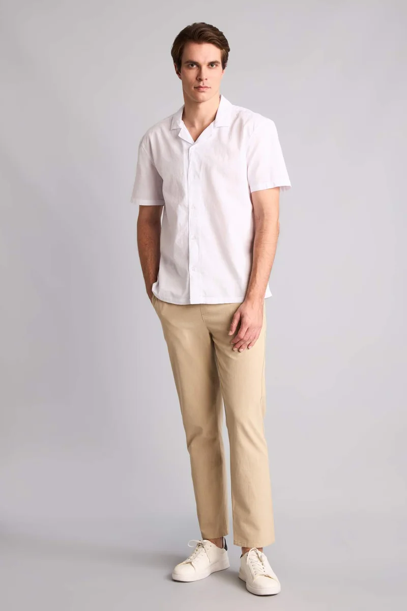 Defacto  Regular Fit Trousers for Men | Best Price UAE