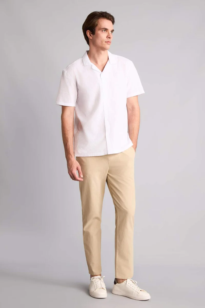 Defacto  Regular Fit Trousers for Men | Best Price UAE