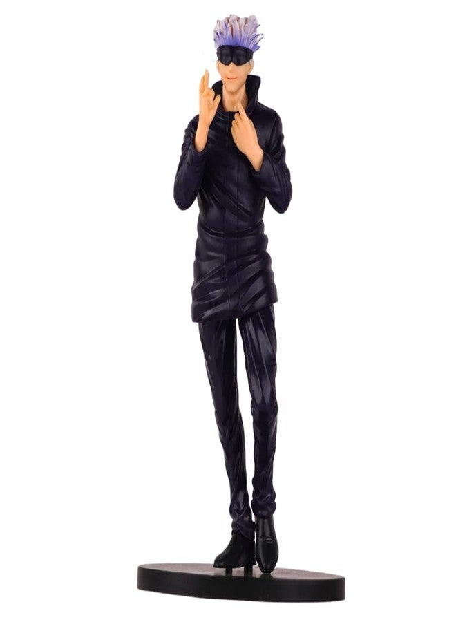 Offo Gojo Satoru Action Figure - Jujutsu Kaisen Anime PVC Collectible for Car Dashboard, Desk, Study Table & Home Décor | Limited Edition Gift for Fans - Image 1