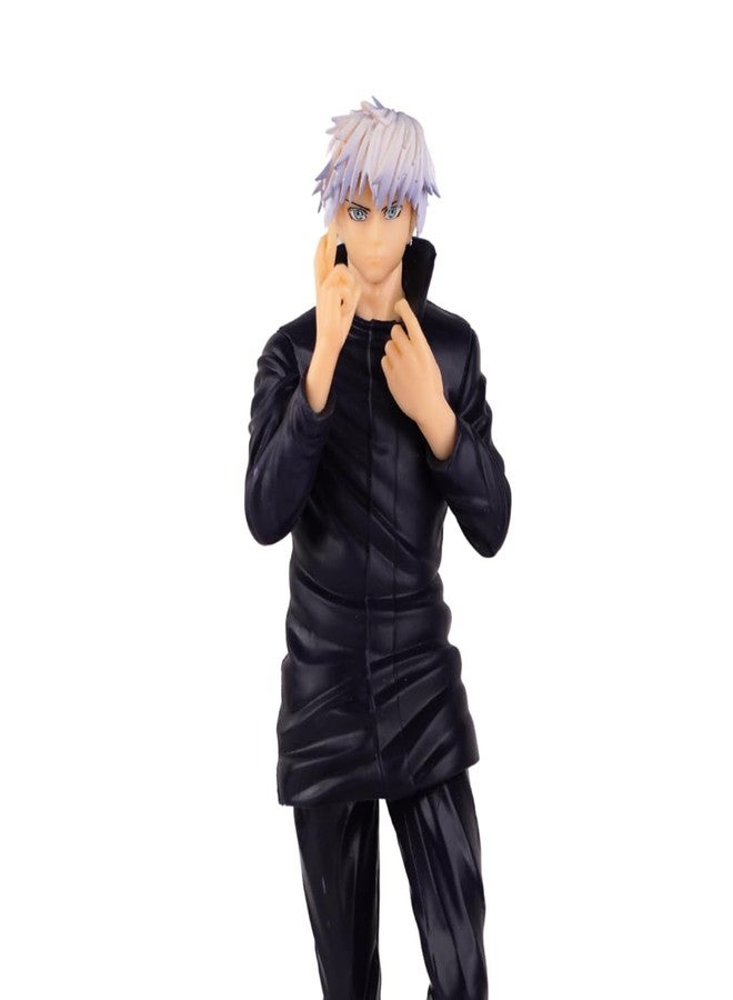 Offo Gojo Satoru Action Figure - Jujutsu Kaisen Anime PVC Collectible for Car Dashboard, Desk, Study Table & Home Décor | Limited Edition Gift for Fans - Image 5
