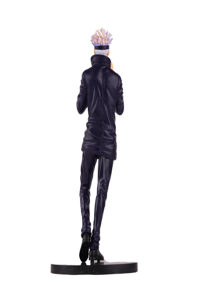 Offo Gojo Satoru Action Figure - Jujutsu Kaisen Anime PVC Collectible for Car Dashboard, Desk, Study Table & Home Décor | Limited Edition Gift for Fans - Image 4
