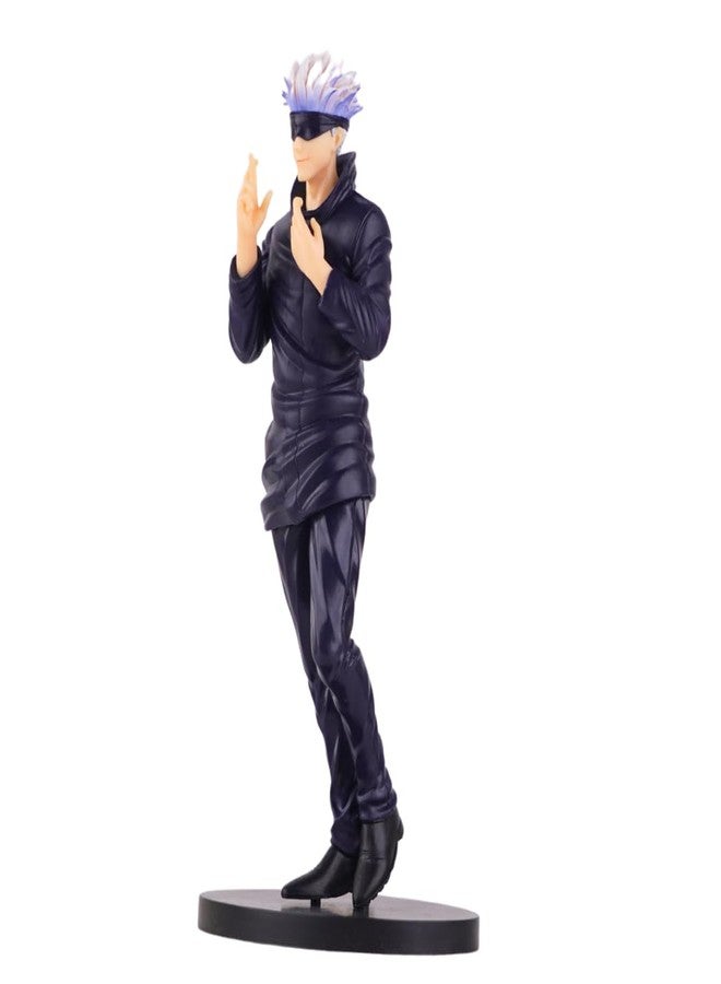 Offo Gojo Satoru Action Figure - Jujutsu Kaisen Anime PVC Collectible for Car Dashboard, Desk, Study Table & Home Décor | Limited Edition Gift for Fans - Image 3