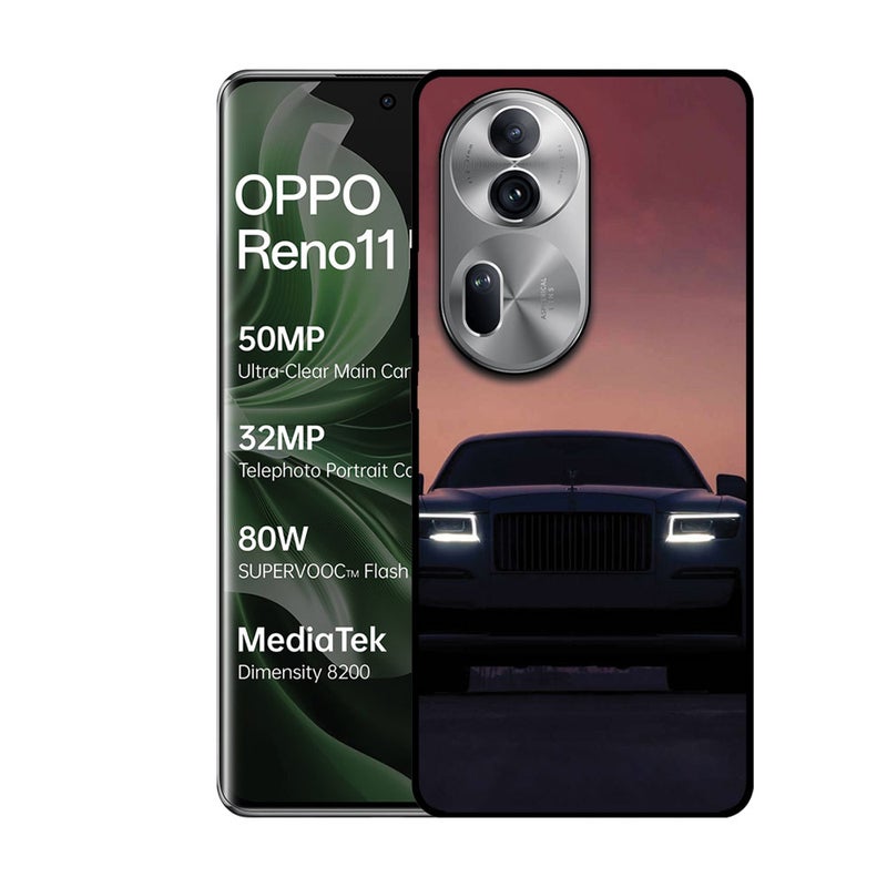 EYE CATCH Printed Protective Case Cover For Oppo Reno 11 Pro -  Rolls Royce Car - Image 1
