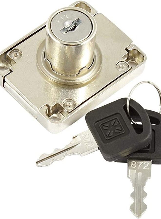 ABBASALI Drawer Lock Chrome Plated  - Image 1