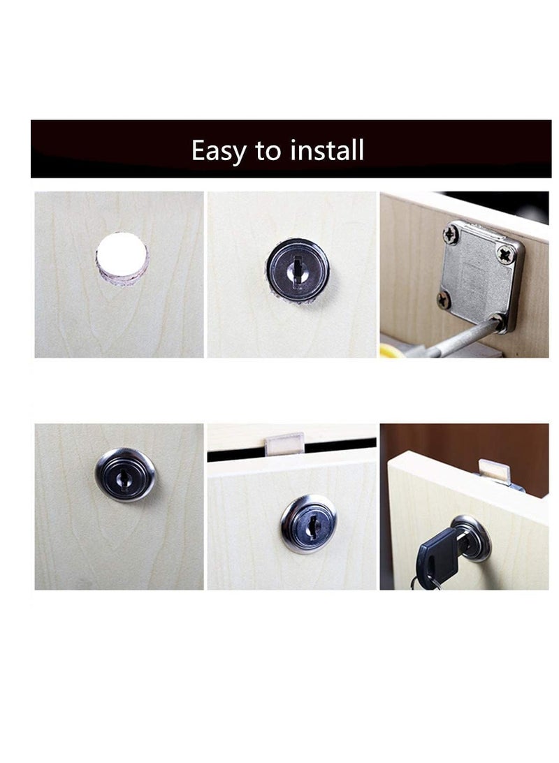 ABBASALI Drawer Lock Chrome Plated  - Image 4