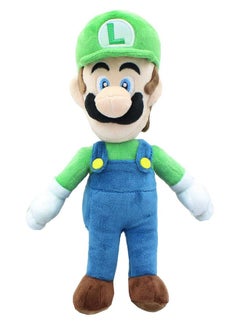 Little Buddy Super Mario All Star Collection 1415 Luigi Stuffed Plush, 10",Multi Colored  - Image 1