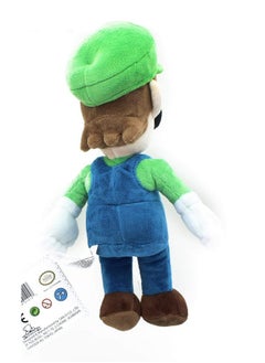 Little Buddy Super Mario All Star Collection 1415 Luigi Stuffed Plush, 10",Multi Colored  - Image 3