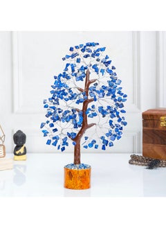 Crocon Lapis Lazuli Gemstone Tree - Crystal Tree Of Life - Handmade - Chakra Tree Decor For Positive Energy - Blue Healing Stone - Third Eye Chakra - Healing Tree - Feng Shui - Money Tree - Spiritual Gift  - Image 4