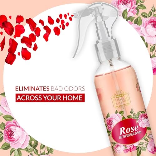 Next Care English Leather Air Freshener Spray Combo Pack – Rose + Sandal (200 ml Each) | Long Lasting Room Freshener | Gas-Free Deodorizer for Home, Car & Office | 2 Fragrances Set - Image 2