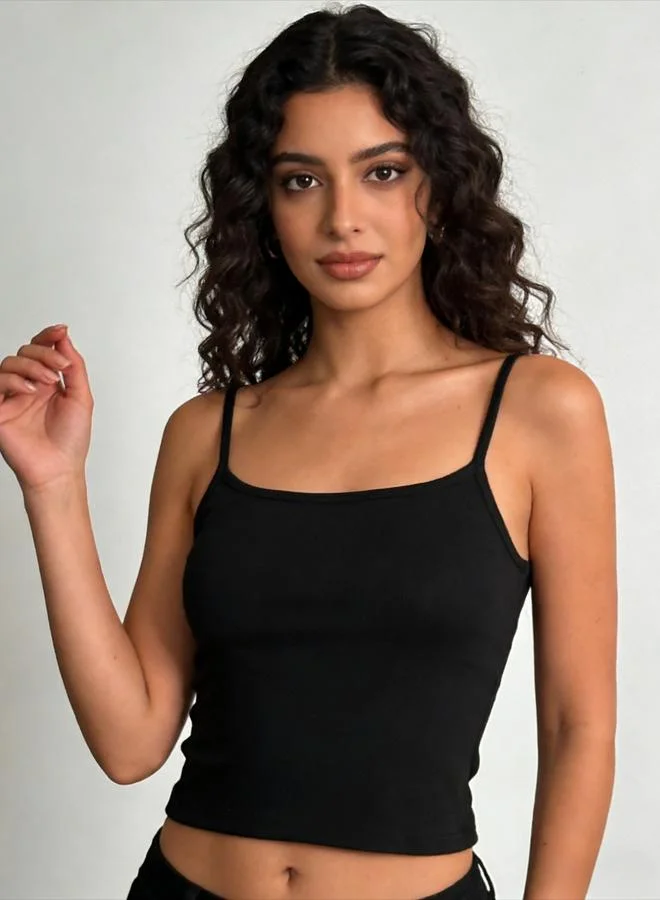 Take Two Pack of 5 - Solid Padded Cami Top