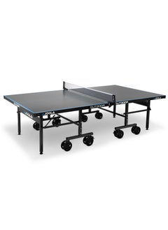 JOOLA J500A-Outdoor Table Tennis Table With Net Set 6mm Thick Aluminum Composite Surface, Grey  - Image 1