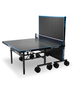 JOOLA J500A-Outdoor Table Tennis Table With Net Set 6mm Thick Aluminum Composite Surface, Grey  - Image 4