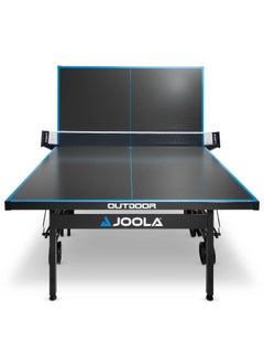 JOOLA J500A-Outdoor Table Tennis Table With Net Set 6mm Thick Aluminum Composite Surface, Grey  - Image 5