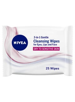 Nivea Nivea Face 3In1 Gentle Cleanser Wipes 1X25S 