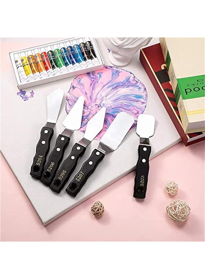 فايلكس مجموعة سكاكي رسم كيرة م الستالس ستيل  قطع م ادوات مزج الالوا - Image 4