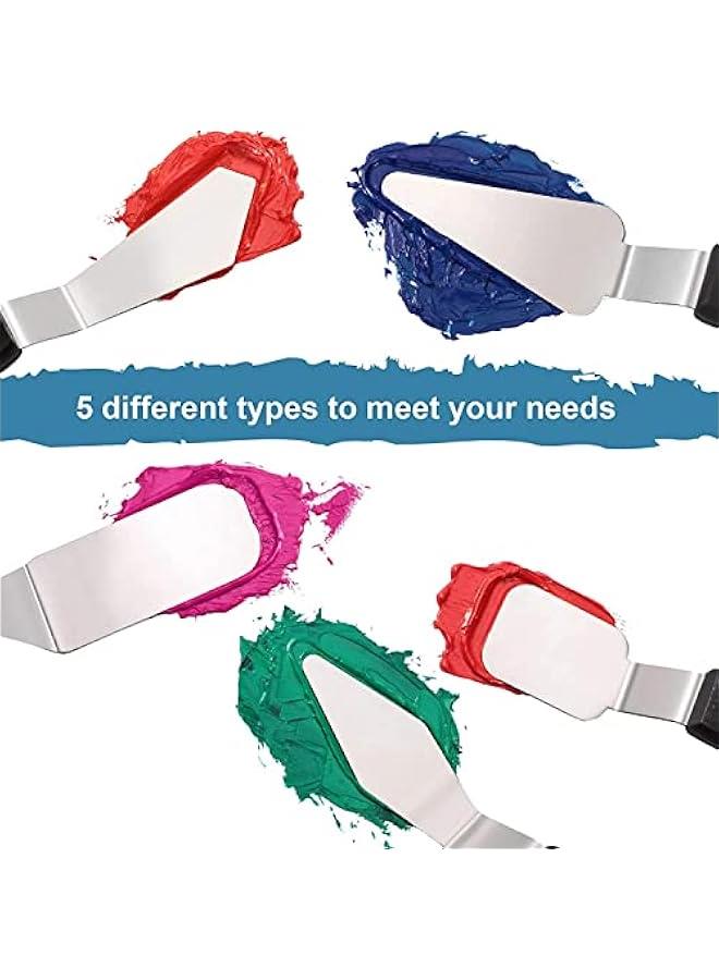 فايلكس مجموعة سكاكي رسم كيرة م الستالس ستيل  قطع م ادوات مزج الالوا - Image 5