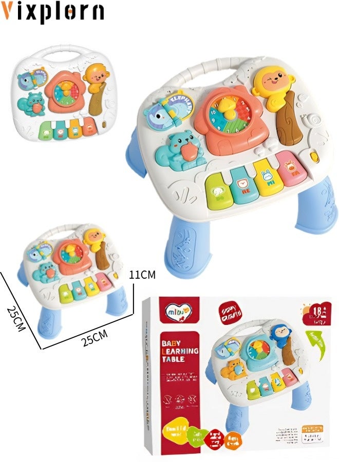 Vixplorn Baby hammer toys, baby music activity table toys, suitable for baby toys over 1 year old, baby early education toys, suitable gifts for babies - Image 1