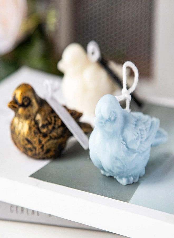 Wehous قوالب سيليكون ثلاثية الأبعاد لطيف الطيور، قوالب كعكة طائر العصفور، قوالب حلوى الشوكولاتة، قوالب الشموع والصابون، قوالب صب الراتنج الإيبوكسي، فن الخرسانة، زينة المنزل وحفلات الزفاف - Image 4