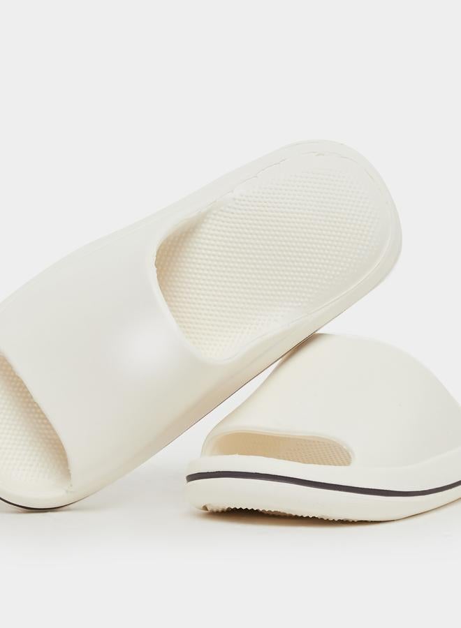 Styli Styli Side Stripe Slip On Slides  - Image 4