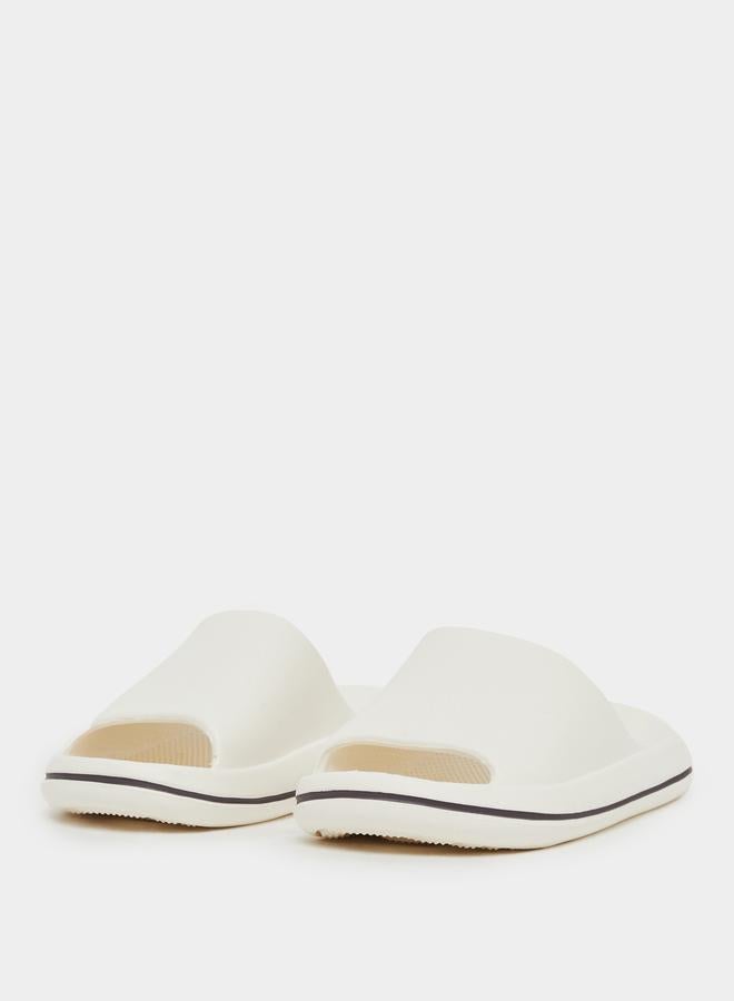 Styli Styli Side Stripe Slip On Slides  - Image 3