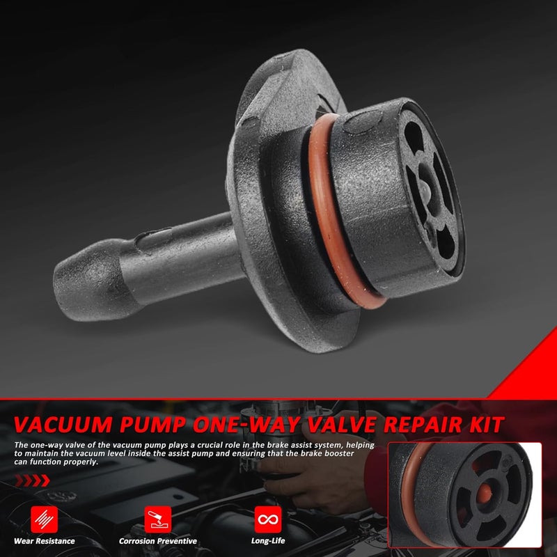 Bomunik Brake System Vacuum Pump Check Valve Repair Kit - Image 2