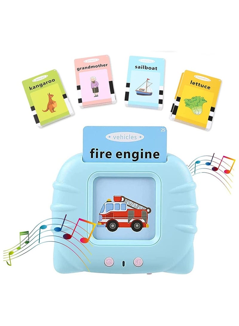 إلترازون Educational Toys for 2 3 4 5 Years Old Boys Girls, 112 Talking Baby Flash Cards, Preschool Learning Toys for Kids, Flash Cards for Toddlers 2-4 Years Old, Birthday Gift for Boys Girls - Image 1