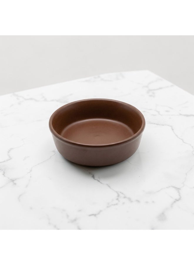 Brown Reptile Feeding Dish (9.5 x 2.6 cm) – Durable Food & Water Bowl for Reptile Terrariums - Image 3