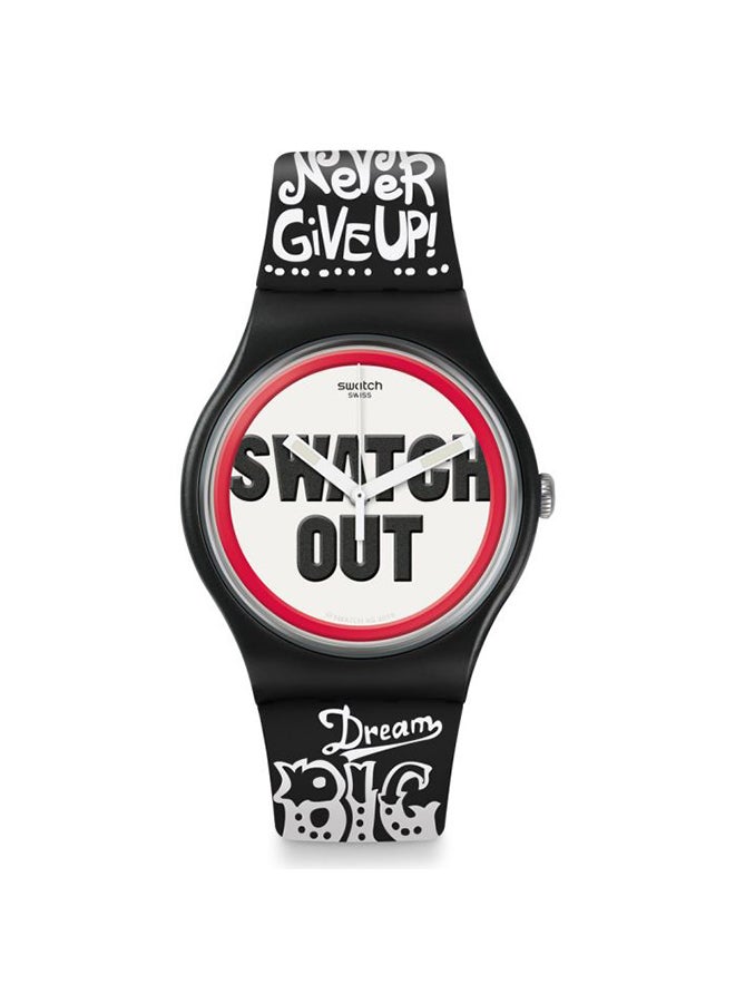 Swatch Unisex Analog Plastic Wrist Watch SUOB160  - Image 3