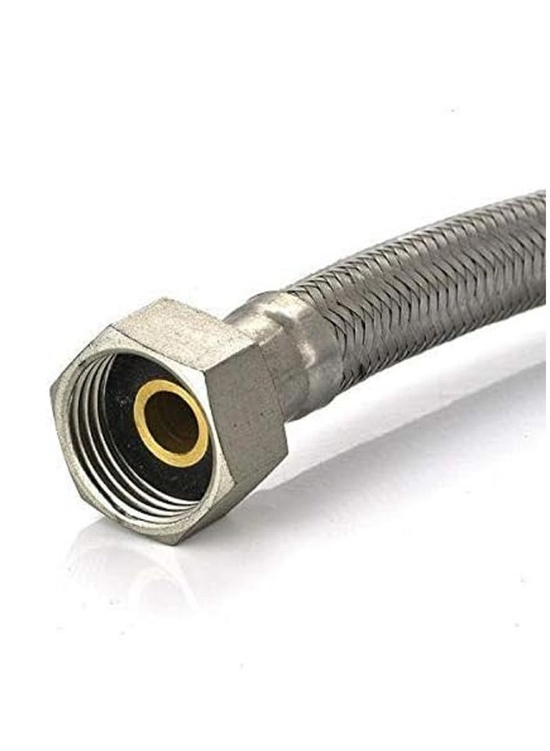Flexible hose for connection to toilet or heater 50 cm set of 4 pieces - Image 2