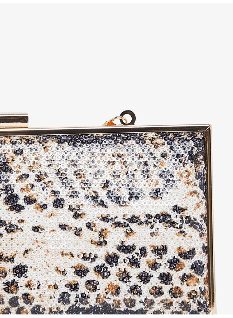 Styli Multi-Color Leopard Print Clutch - Image 2