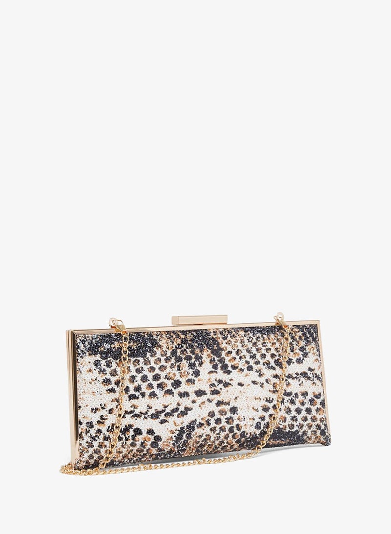 Styli Multi-Color Leopard Print Clutch - Image 4