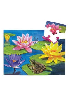 Relish Dementia Puzzles For Adults 13 Piece Lily Pond Jigsaw Puzzle Alzheimer’S Products And Activities  - Image 1