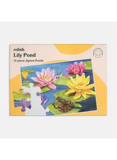 Relish Dementia Puzzles For Adults 13 Piece Lily Pond Jigsaw Puzzle Alzheimer’S Products And Activities  - Image 3