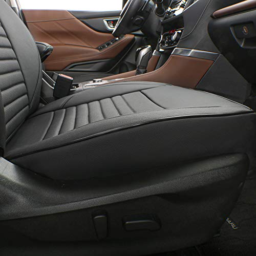 EKR Custom Fit Tucson Car Seat Covers for Select Hyundai Tucson 2019 2020 2021 - Leatherette (Black) - Image 2