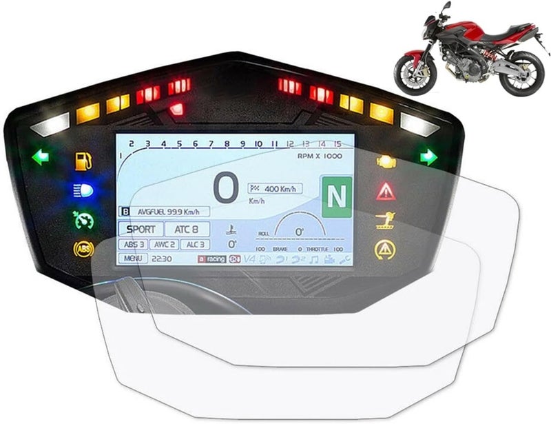 Vuzmode Motorcycle Cluster Scratch Protection Film - Image 1