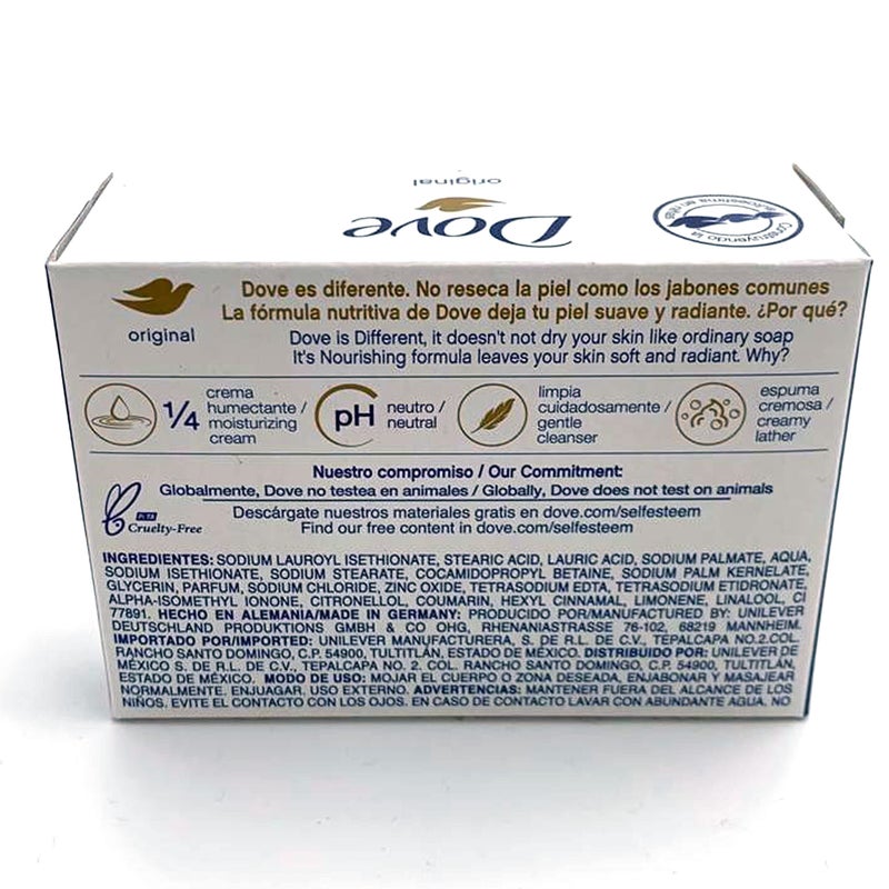 Dove White Moisturizing Cream Beauty Bar Dove 3.75 oz Soap(3 pack) - Image 4