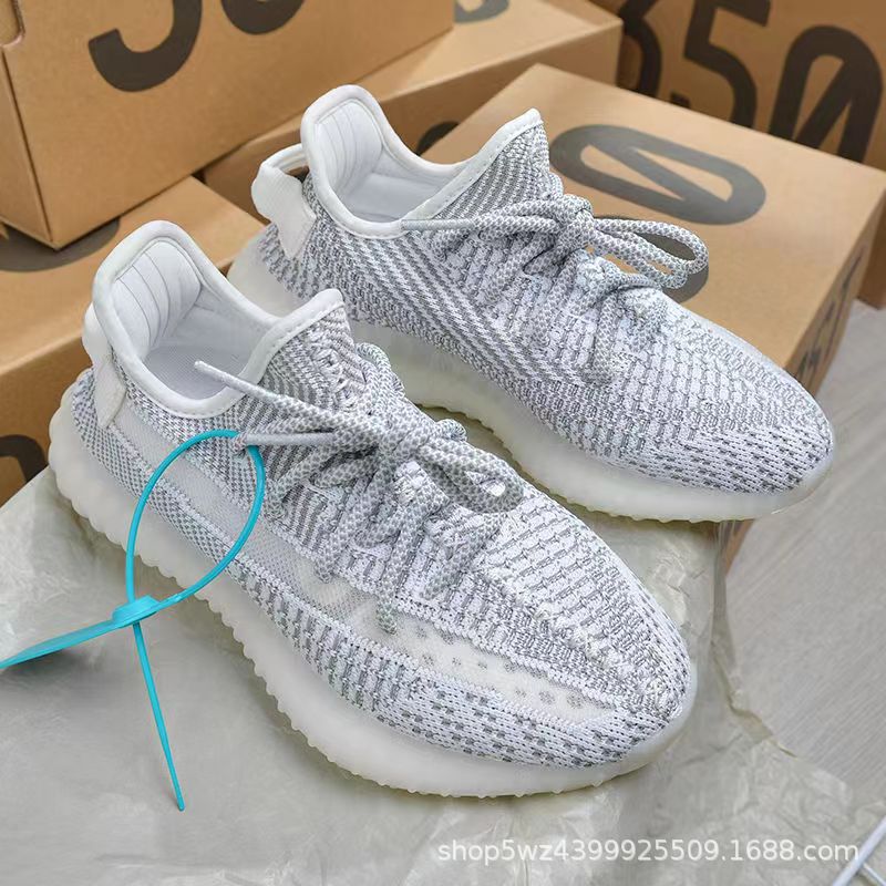 Popular Coconut Shoes 350 Men'S And Women'S New Ice Blue Baby'S Breath Sports Shoes Soft-Soled Shoes Casual Shoes Running Shoes - Image 4