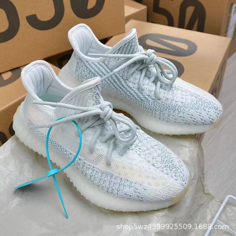 Popular Coconut Shoes 350 Men'S And Women'S New Ice Blue Baby'S Breath Sports Shoes Soft-Soled Shoes Casual Shoes Running Shoes - Image 2