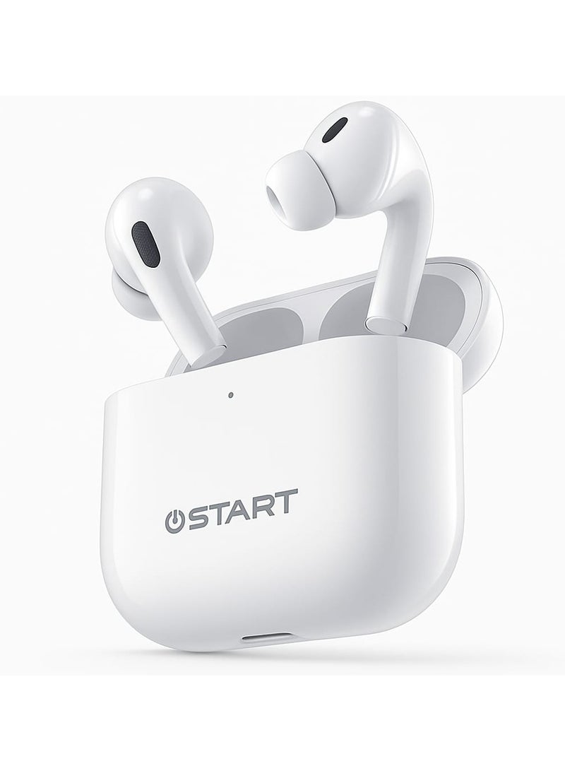 Start TWS 01F Wireless Bluetooth Earphones AirPods Earbuds True Stereo Pure Sound Fashionable Design