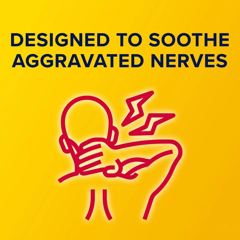 Aspercreme بخاخ ليدوكائين الجاف يهدئ الأعصاب المتهيجة، بخاخ تخفيف الألم الموضعي المخدر بقوة قصوى 4% ليدوكائين، 4 أونصات، عبوتان - Image 4