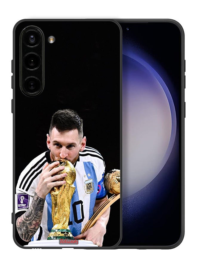 Tolwak Samsung Galaxy S23 Plus 5G Protective Case Cover Messi - Image 2