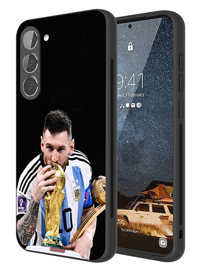 Tolwak Samsung Galaxy S23 Plus 5G Protective Case Cover Messi - Image 1