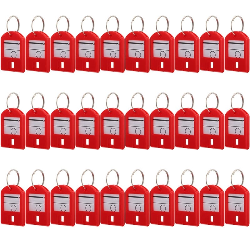 35 Pcs Color Coded Key Tags with Numbered Labels and Split Rings for Home Office Organization - Image 2