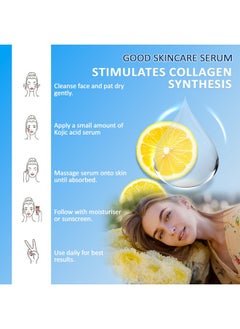 7 Days 2% Kojic Acid Face Serum For Dark Spots Blemishes & Pigmentation 30Ml Face Serum For All Skin Types  - Image 4