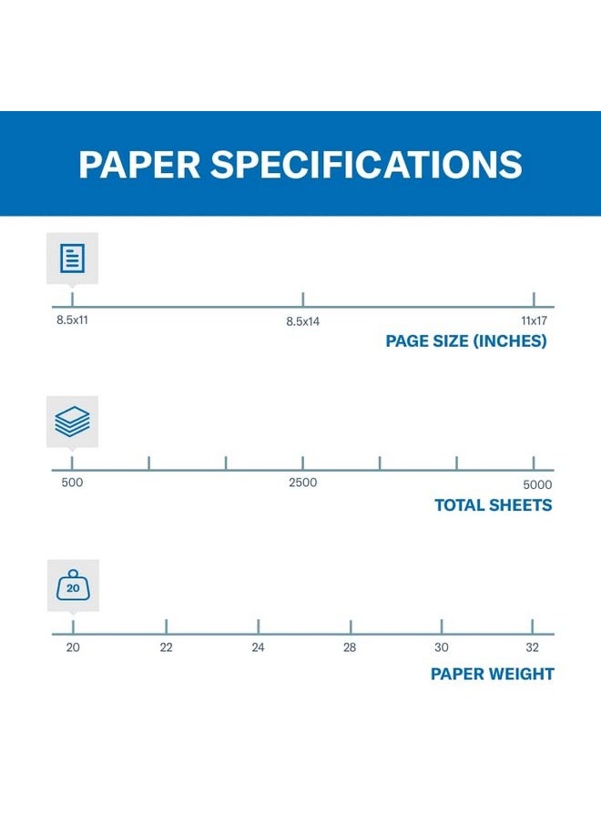 Hammermill Colored Paper, 20Lb Pink Printer Paper, 8-1/2 X 11- 1 Ream (500 Sheets) - Made In The Usa, Pastel Paper, 103382R  - Image 3