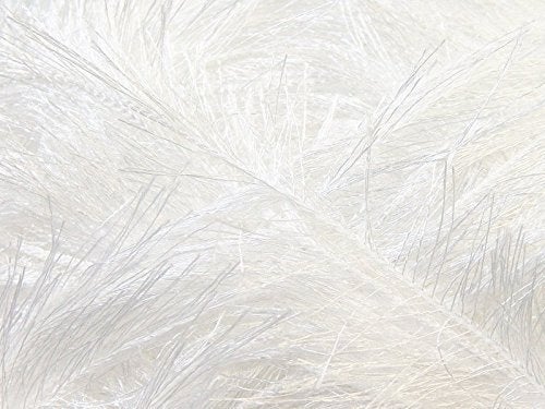 Ice Large 100 Gram Skein Optical White Eyelash Yarn 164 Yards
